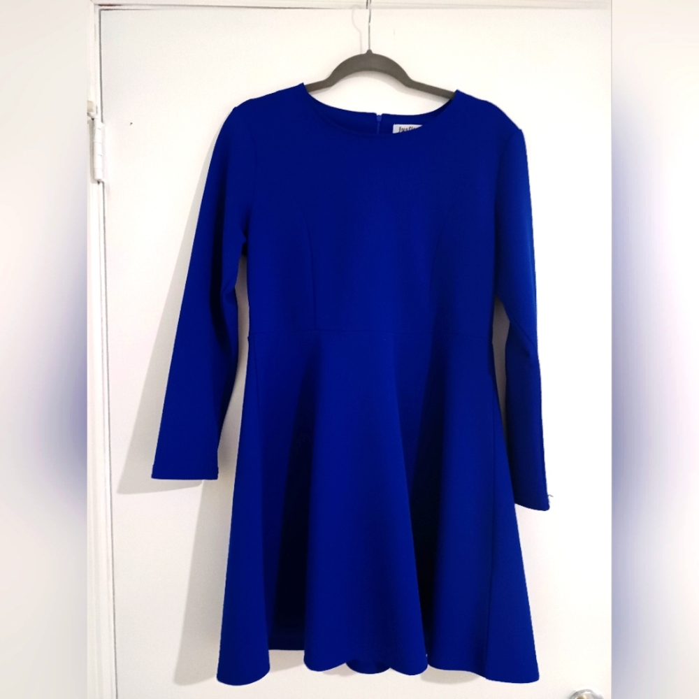 Blue skater dress size large